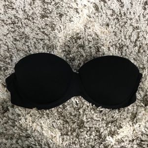 Pink Victoria Secret Strapless Bra